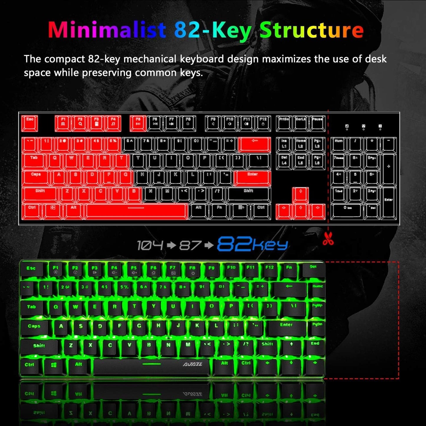 ZIYOU LANG Gaming Keyboard and Mouse and Mouse Pad,Wired Rainbow Backlit Mechanical Keyboard,Superlight RGB Gaming Mouse,12000DPI Optical Sensor,6 Programmable Buttons Mice for PC Gamers(White)