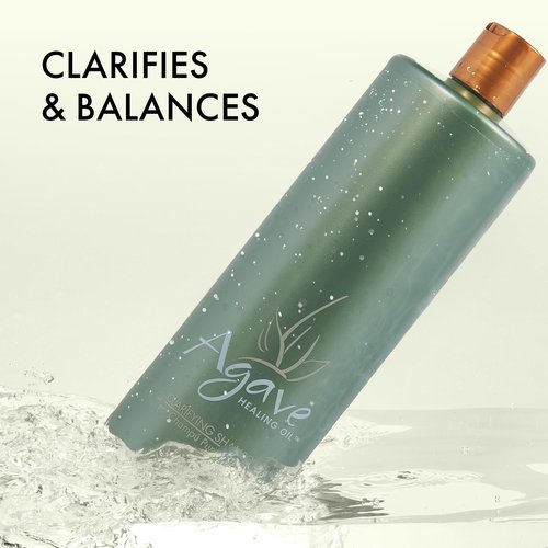 Agave Clarifying Shampoo Deep Cleansing & Hydrating Sulfate-Free Formula, 33.8 Fl Oz