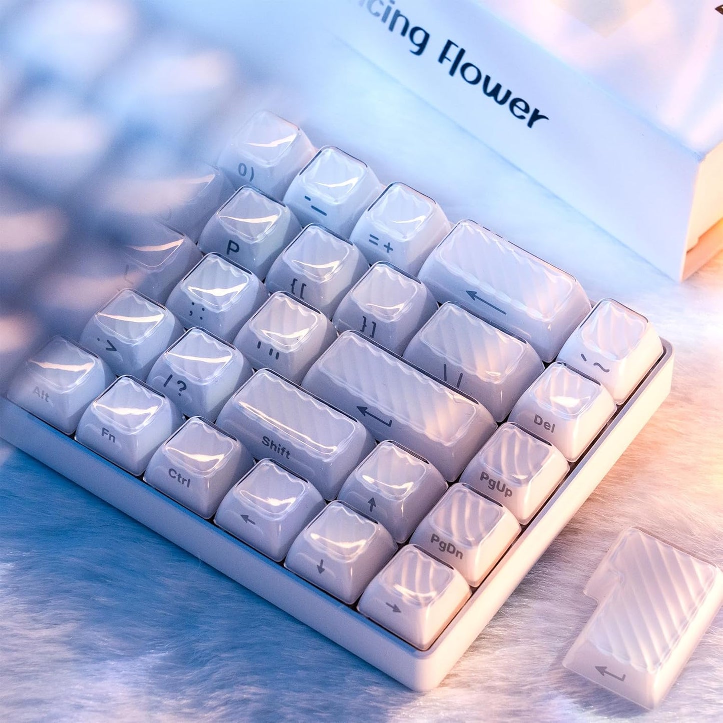 XVX M67 60% Keyboard and Crystal Jelly Keycaps
