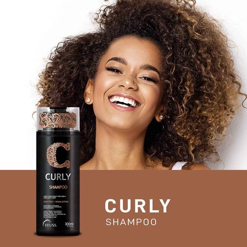 Truss Curly Shampoo and Conditioner Set Bundle
