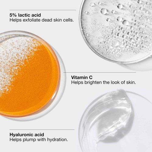 Clinique Moisture Surge Active Glow Serum with Lactic Acid, Hyaluronic Acid + Vitamin C | Hydrating, Lightweight + Oil Free, 1.7 fl. oz.