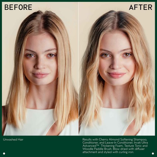 Aveda Cherry Almond Softening Shampoo | Gentle Daily Shampoo | for Normal to Dry Hair | 97% Naturally Derived* | Silicone Free | Iconic Cherry Almond Aroma of Tonka, Orange, Ylang Ylang, 33.8 Fl Oz