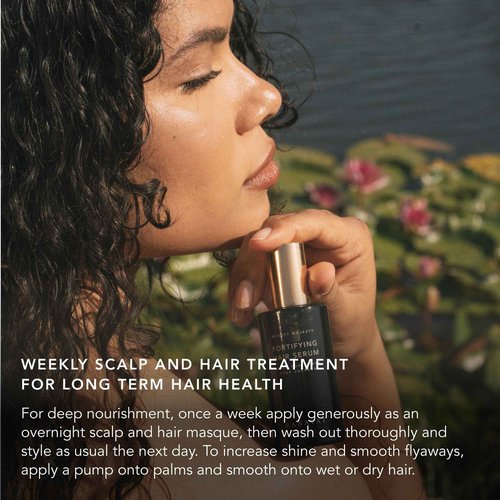 RANAVAT BOTANICS RANAVAT Mighty Majesty - Fortifying Hair Serum - Hair Oil Serum for Scalp Hydration, Frizz Control, & Hair Shine - With Jasmine and Amla Extract (1.7 oz)