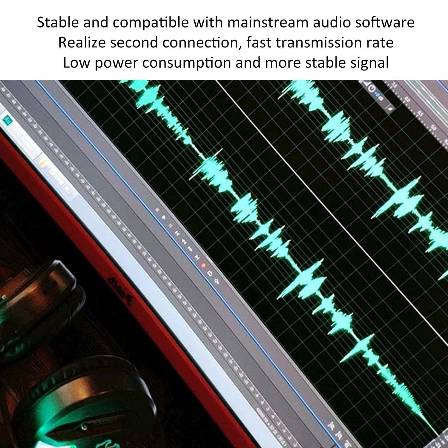 2 Channels Audio Mixer, Sound Card USB 48V Power Compact Sound Mixing Console, USB Soundcard for PC Recording for Music Recording Home Karaoke Internet Karaoke