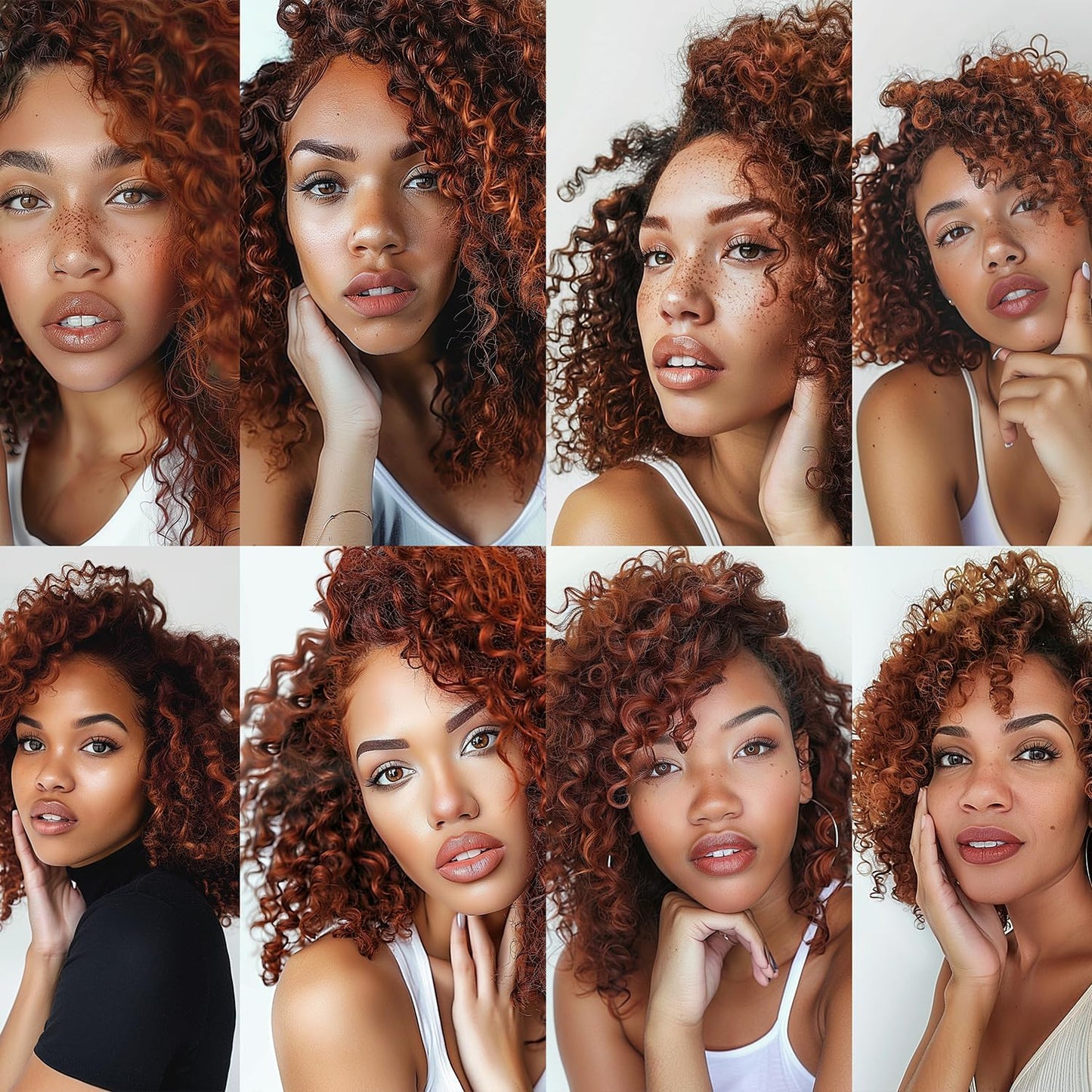 Giginger Bundles Human Hair 20 22 24 Inch Reddish Brown Deep Wave Bundles Color 33 Human Hair Deep Wave Unprocessed Quick Weave Soft Sewn In Hair Extensions for Black Women