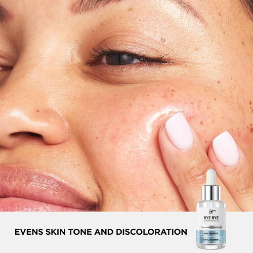 IT Cosmetics Skin Plumping Skincare Bundle – Hydrating + Smoothing Face Serums – Includes Bye Bye Lines 1.5% Hyaluronic Acid Serum + Bye Bye Dark Spots 4% Niacinamide Serum