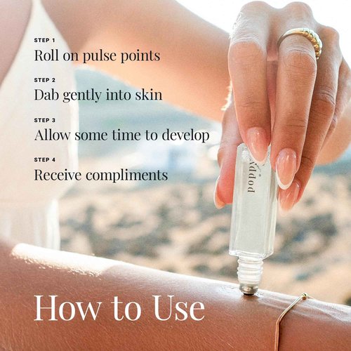 Riddle Oil Poppy Roll On Fragrance Perfume - Orange Blossom, Lemon, Rose, and Ylang Ylang Mini Rollerball for Women - Woman's Fragrances Perfumes and Oils