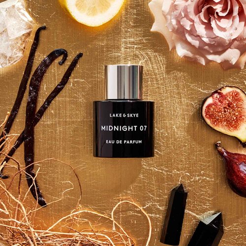 Lake & Skye - Midnight 07 Eau de Parfum 50mL - Amber, Vanilla, Patchouli, Rose, Fruity, Vegan, Paraben-Free, Cruelty-Free