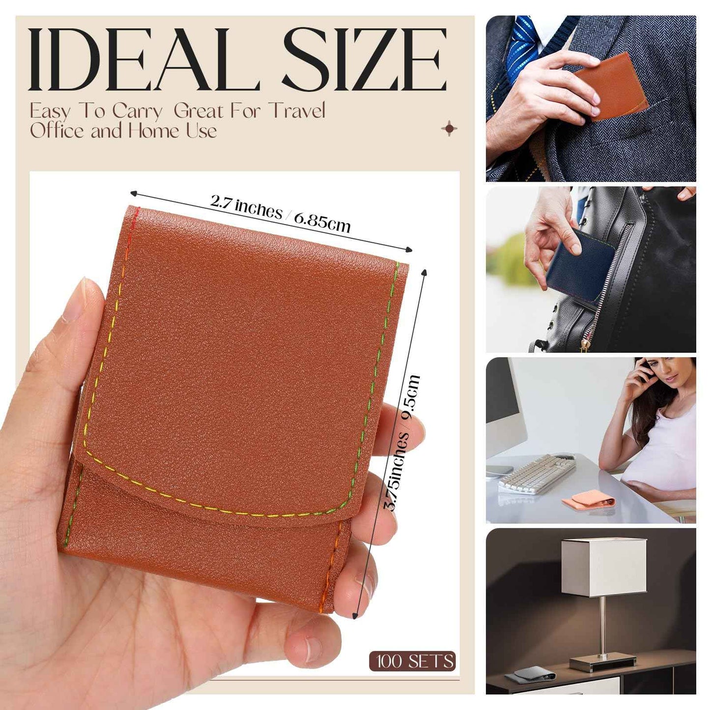 Lasnten 100 Bulk Nail Clipper Set Bulk Manicure Kit Stainless Steel Pedicure Professional Nail Care Kit with Travel Case Portable Grooming for Husband Men Women Family(Multicolor,7 in 1)