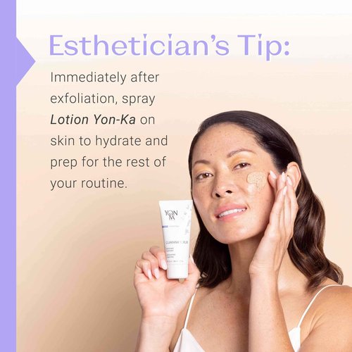 Yon-Ka Guarana Scrub | Gentle Exfoliating Face Cleanser with Rice Bran & Guarana Seed | Smooths Pores, Detoxifies & Revives Complexion | For Sensitive & Acne-Prone Skin | 1.87 fl oz