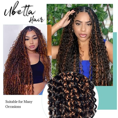 Highlights Braiding Human Hair for Boho Braids,100G Human Hair 2 Bundles Deep Water Wave Curly Bulk Boho Hair for Braiding, 30 Inch No Weft 12A Braiding Hair for Boho Braids Human Braiding Hair