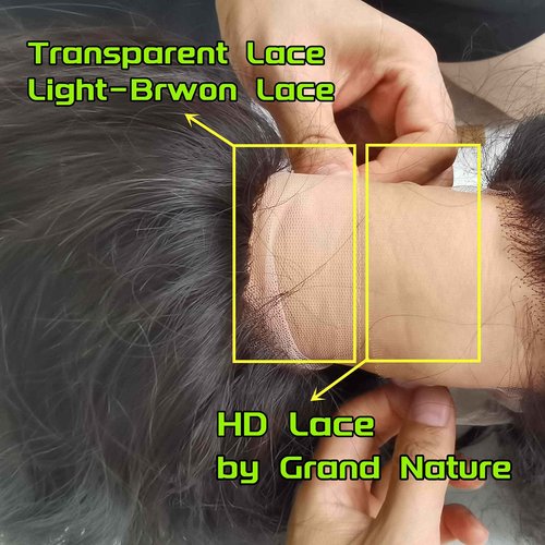 Grand Nature HD Lace Frontal Closure - 13x6, 5x5 Body Wave, 4x4 Straight, 13x4 Frontal