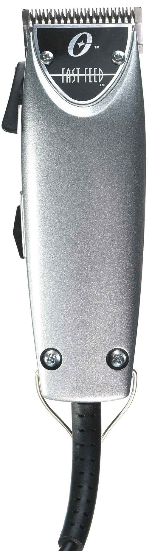 Oster Limited Edition Fast Feed Hair Cut Clipper Professional Pro Salon Silver Made in USA with Adjustable Blade System Quiet Pivot Motor 76023-076