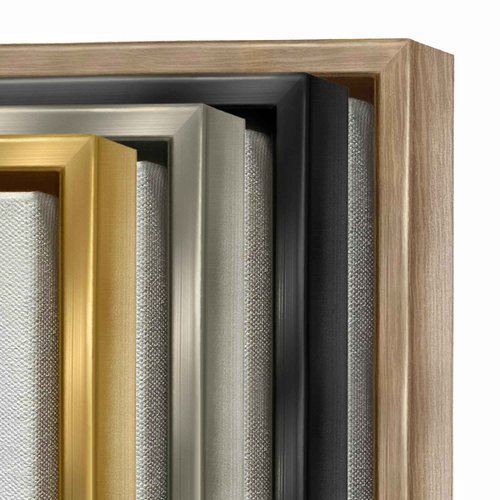 Stupell Industries Glam Fashion Book Set With Makeup, Design by Amanda Greenwood, 24 x 30, Gold Floater Framed