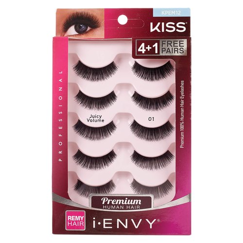 i.Envy by Kiss Eye Lash Value Pack #KPEM12 (6 PACK)