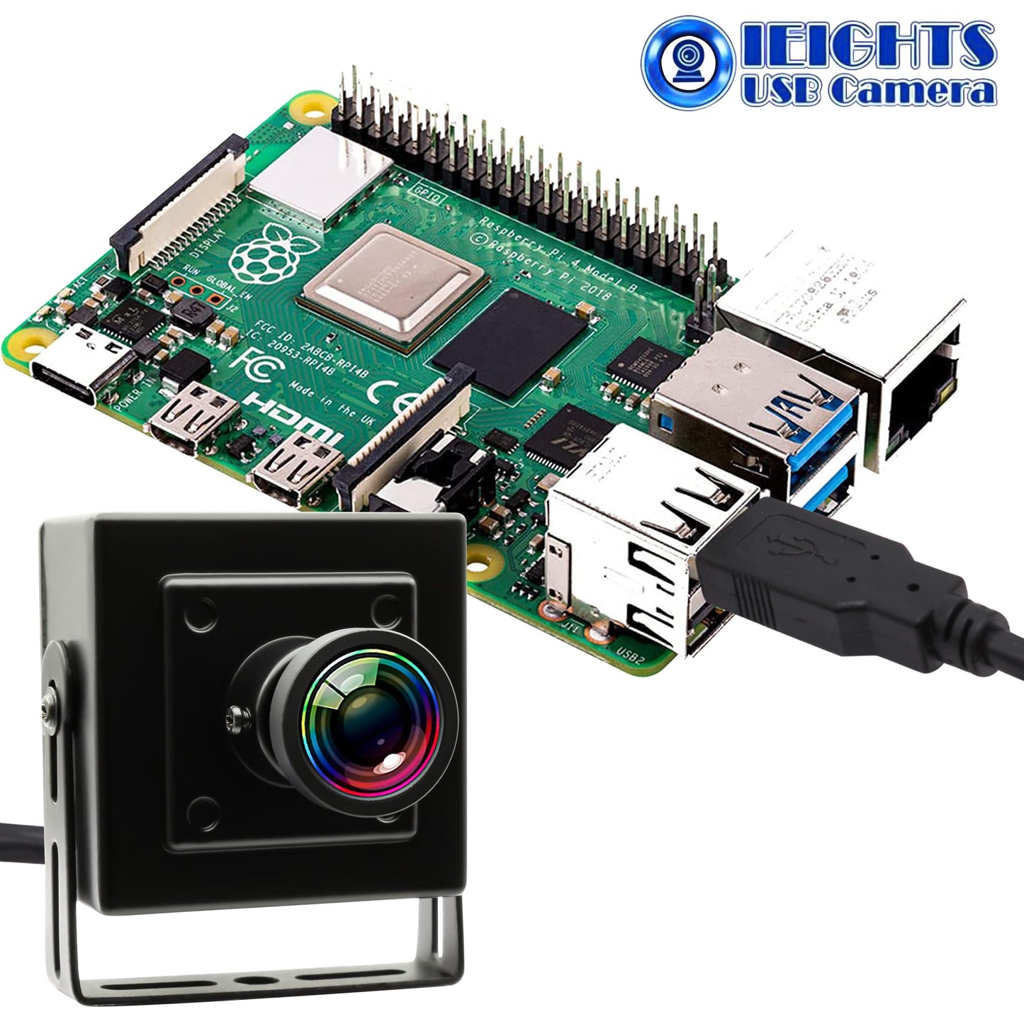 5MP Global Shutter USB Camera for Laptop 60fps High Speed PC Webcam Wide Angle 120degree Low Distortion Lens Web cam Mini UVC USB2.0 Lightburn CAMERA for Laser Engraver 5mp 50fps USB WebCamera