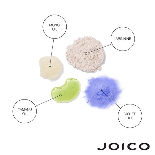 Joico Blonde Life Violet Shampoo and Conditioner | For Cool & Bright Blonde Hair | Neutralize Brassy Tones | Banish Yellow Tones | Boost Shine | Sulfate Free | With Monoi & Tamanu Oil