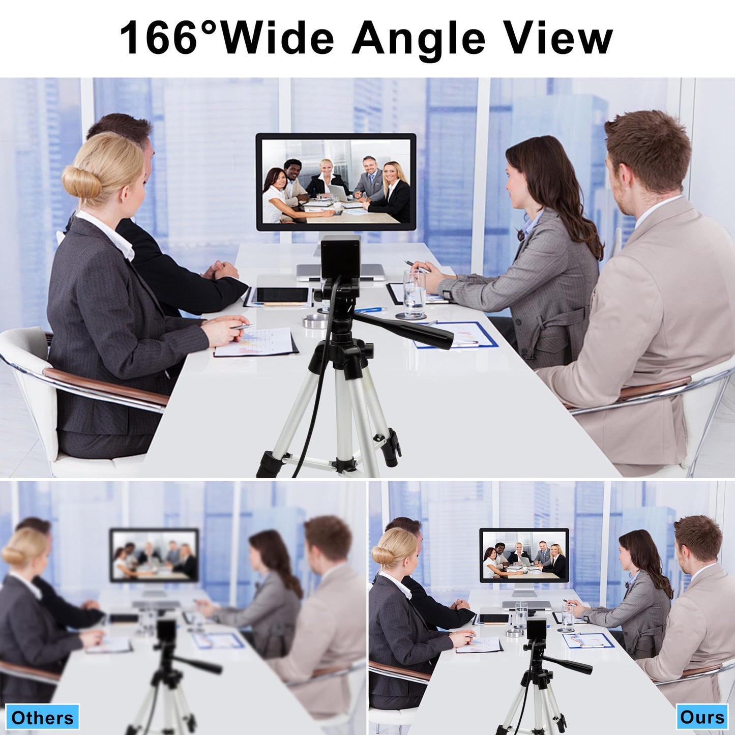 1080P HD High Speed USB Camera Day & Night Vision Webcam with IR LEDs for Park Monitor, 170° Wide Angle Fisheye Lens Camera with OV2710 Sensor, 30fps/60/120fps Plug & Play for Home Surveillance