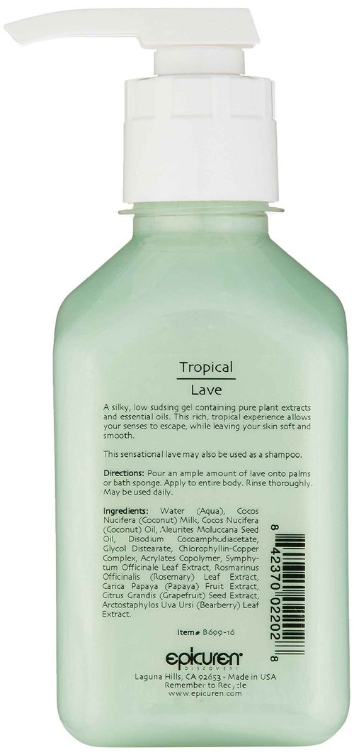 epicuren DISCOVERY Tropical Lave, Coconut, 16 oz.