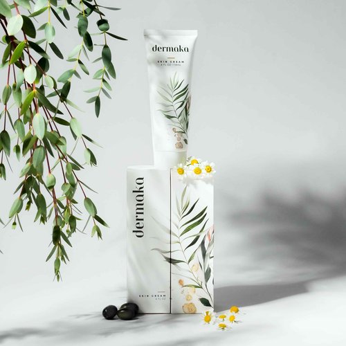 Dermaka All-Natural Arnica Skin Cream 4 oz 2 pack – Dermatologist Tested Formula for Bruising, Swelling & Dryness – Enriched with Chamomile, Green Tea & Vitamins A & E – Smooth, Non-Greasy Texture