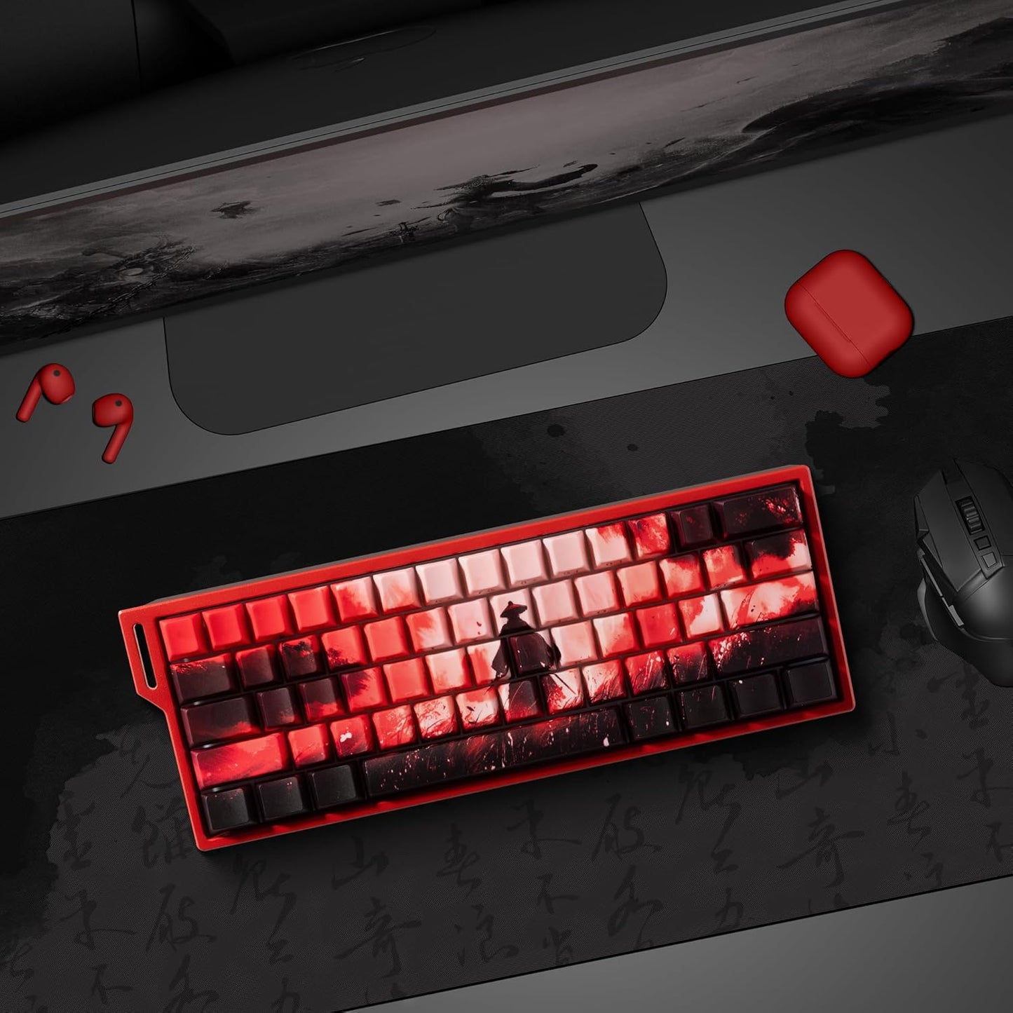 XVX Orchid Shine Through Keycaps, Double Shot PBT Keycaps, Side Printed Keyboard Caps with Dye Sublimation Full Keycap Sets Suitable for Gateron Cherry MX Switches Mechanical Keyboard