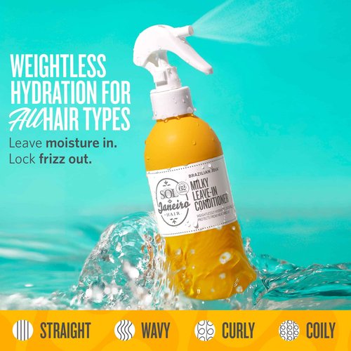 Sol de Janeiro Damage Repair Shampoo, Conditioner, Leave-In Conditioner Set