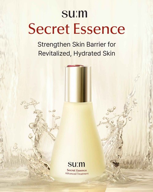 SU:M Secret Essence (2.71 fl oz) - Korean skin care, Skin Barrier Repair Hydrating Serum for Face, Moisturizer, Facial Serums