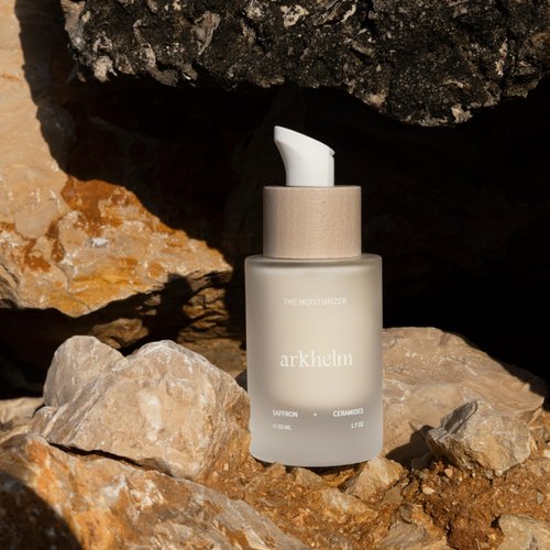 Arkhelm Saffron and Ceramides Complex Facial Moisturizer - Cruelty-Free Daily Face Moisturizer for Sensitive, Combination to Oily Skin - 50 ML / 1.7 OZ. Vegan Face Cream for Nourish and Balance