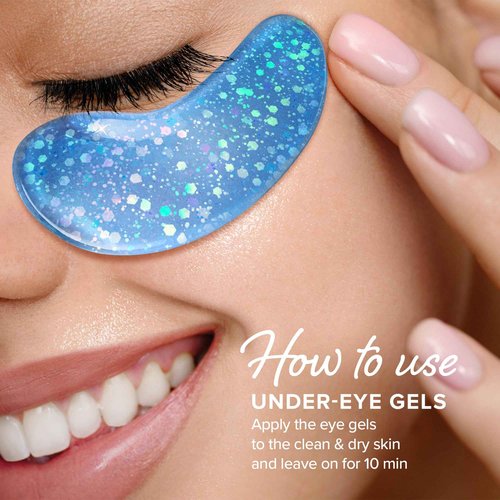 MAREE Bundle - Deep Hair Mask & Conditioner, Hair Styling Serum, Under Eye Gels - Coconut Oil & Keratin - Marine Collagen & Hyaluronic Acid - Moisturizing Conditioner - Anti Frizz - Anti-Aging Mask