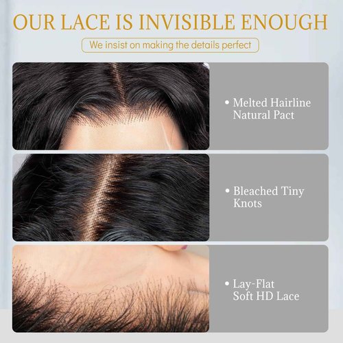 EMOBANA Short Curly Bob Wig Human Hair 13x4 Lace Front Wigs Brazilian Virgin Human Hair Lace Frontal Curly Wigs For Black Women Pre Plucked with Baby Hair 180 Density (16 Inch)