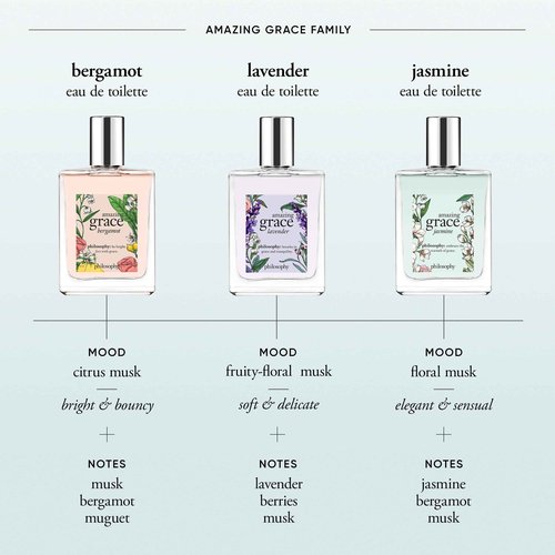 philosophy amazing grace jasmine eau de toilette 2 fl oz