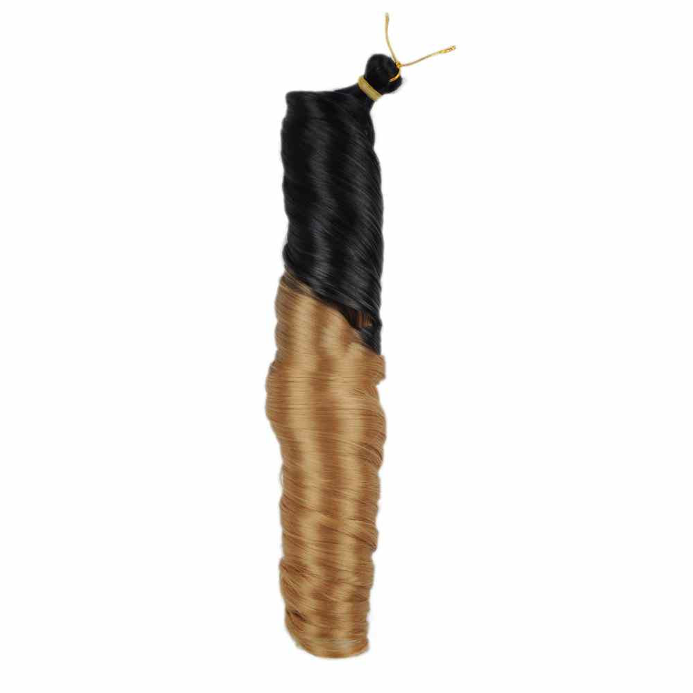 22 Inch French Loose Wave Crochet Braids Hair - 150g