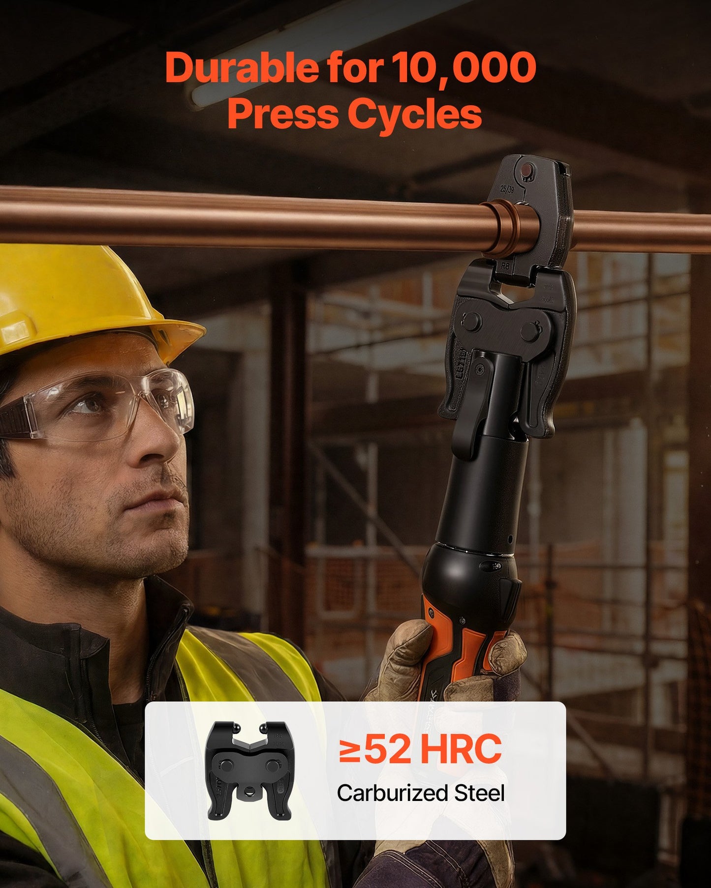 Press Actuator For Compact Series Tools, Compatible With 1/2", 3/4",