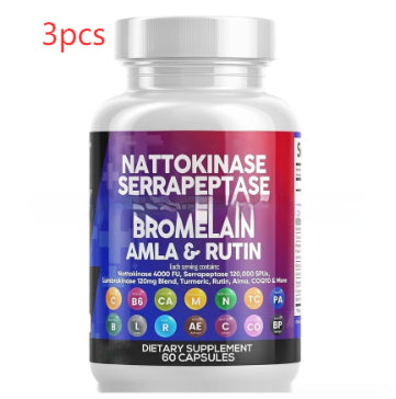 Nattokinase Capsules - 60 Count Bottle