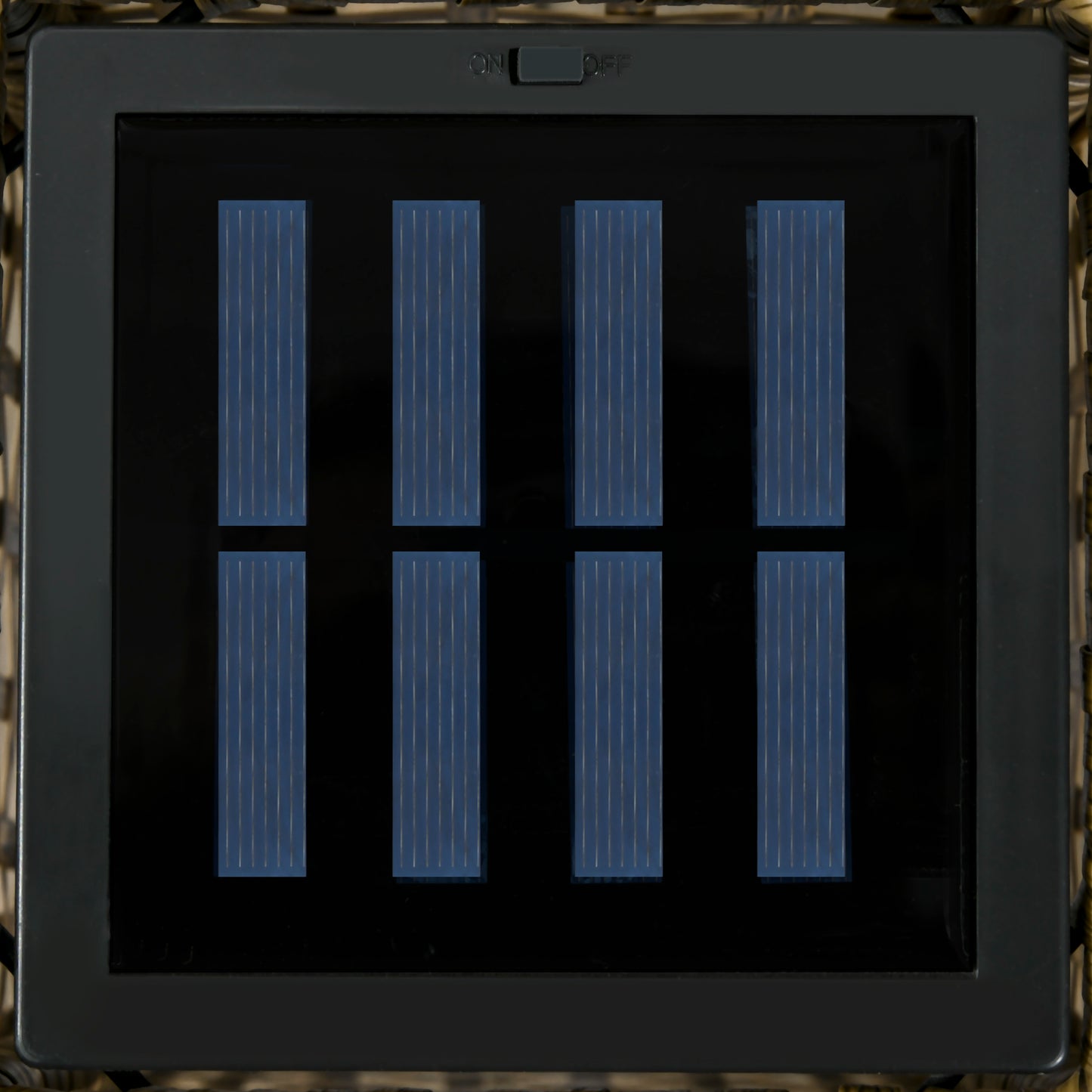 Solar Floor Lamp - Outdoor Garden Lantern with Auto On/Off LED Lights