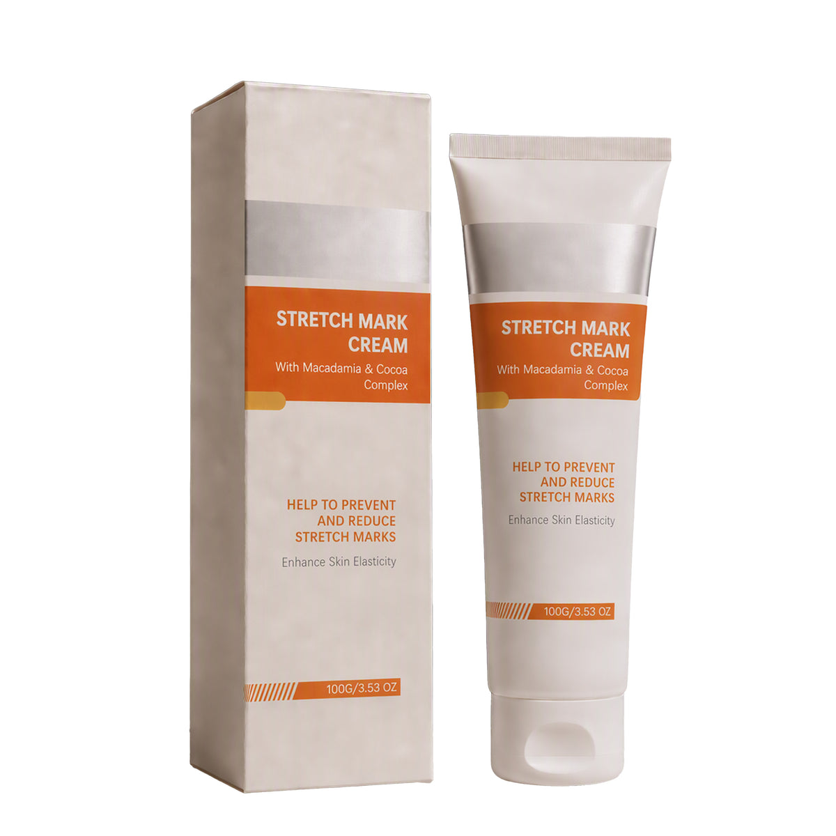 Stretch Mark Cream with Hyaluronic Acid & Snail Secretion - 100g Moisturizer