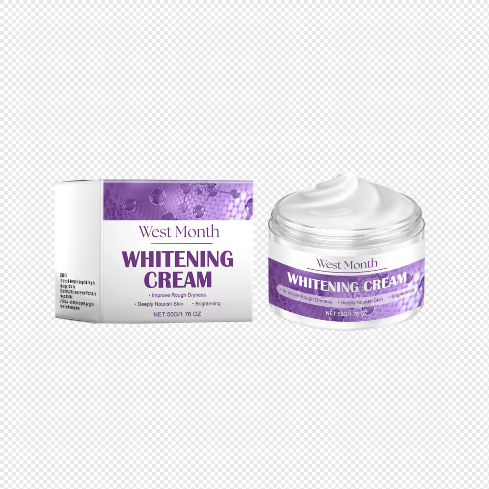 Peptide Whitening Facial Cream with Niacinamide & Vitamin C - 50g Hydrating Moisturizer
