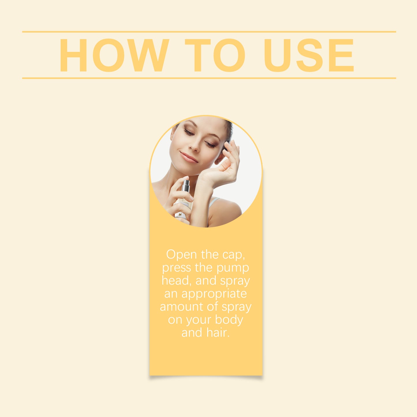 Vanilla Hair and Body Perfume Mist - Long-Lasting Moisturizing Spray