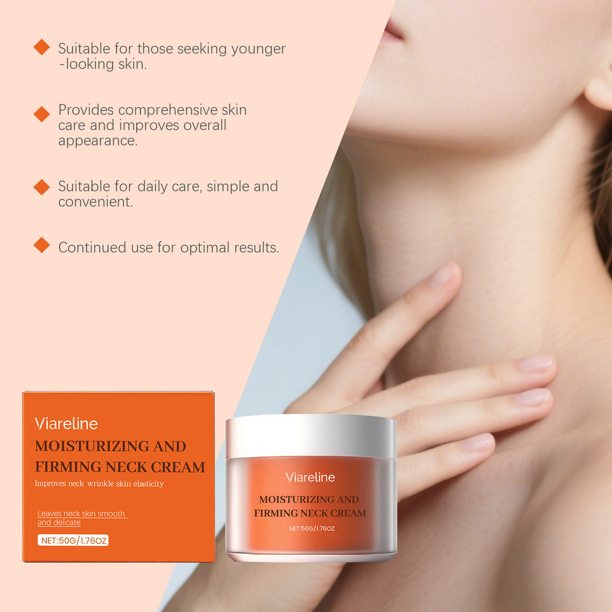 Neck Contour Moisturizing Cream 50g