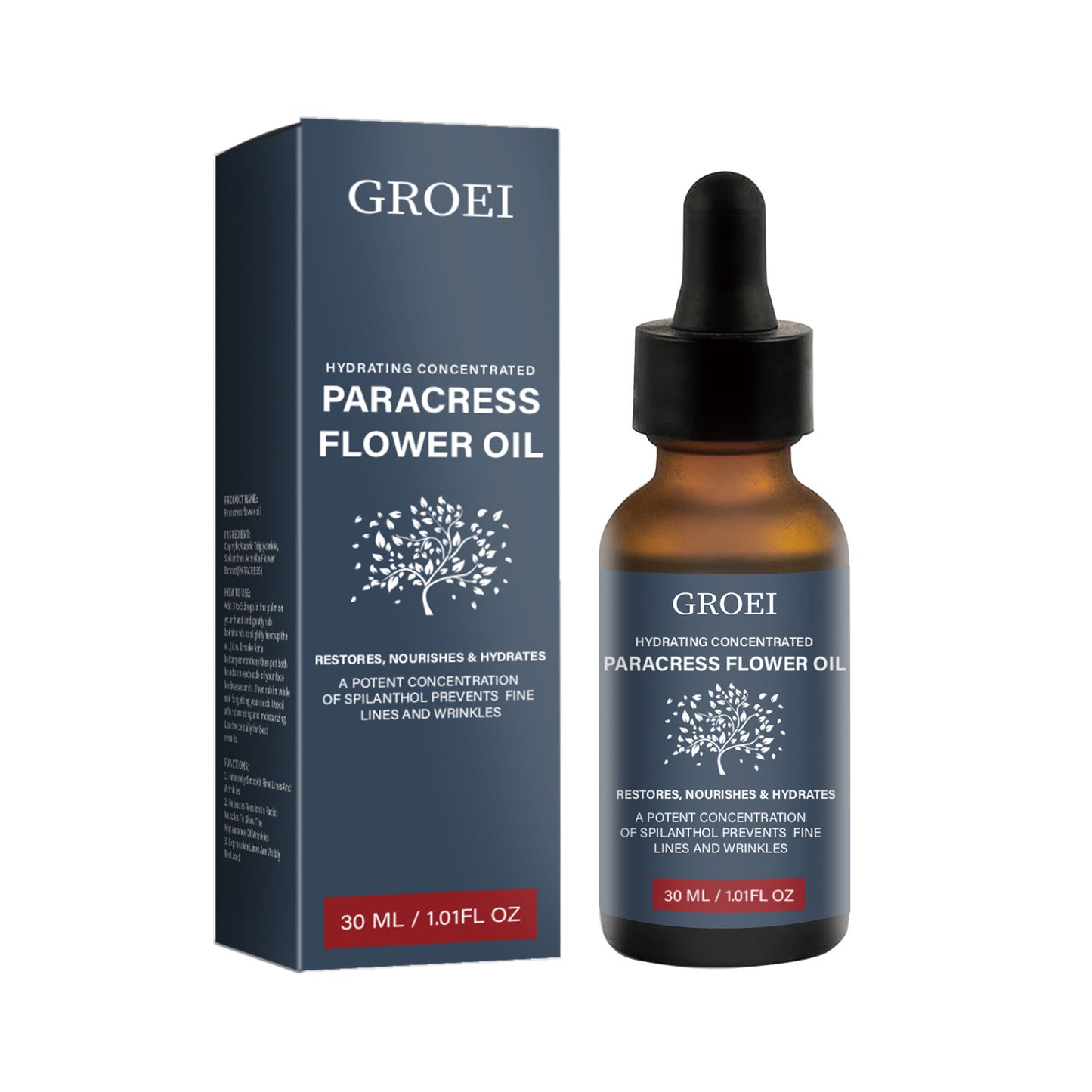 Moisturizing Anti-Wrinkle Serum - Hydrating Facial Care for All Skin Types 30ml