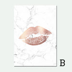 Spray Painted Rimless Nordic Wall Art - Modern Canvas Home Decoration