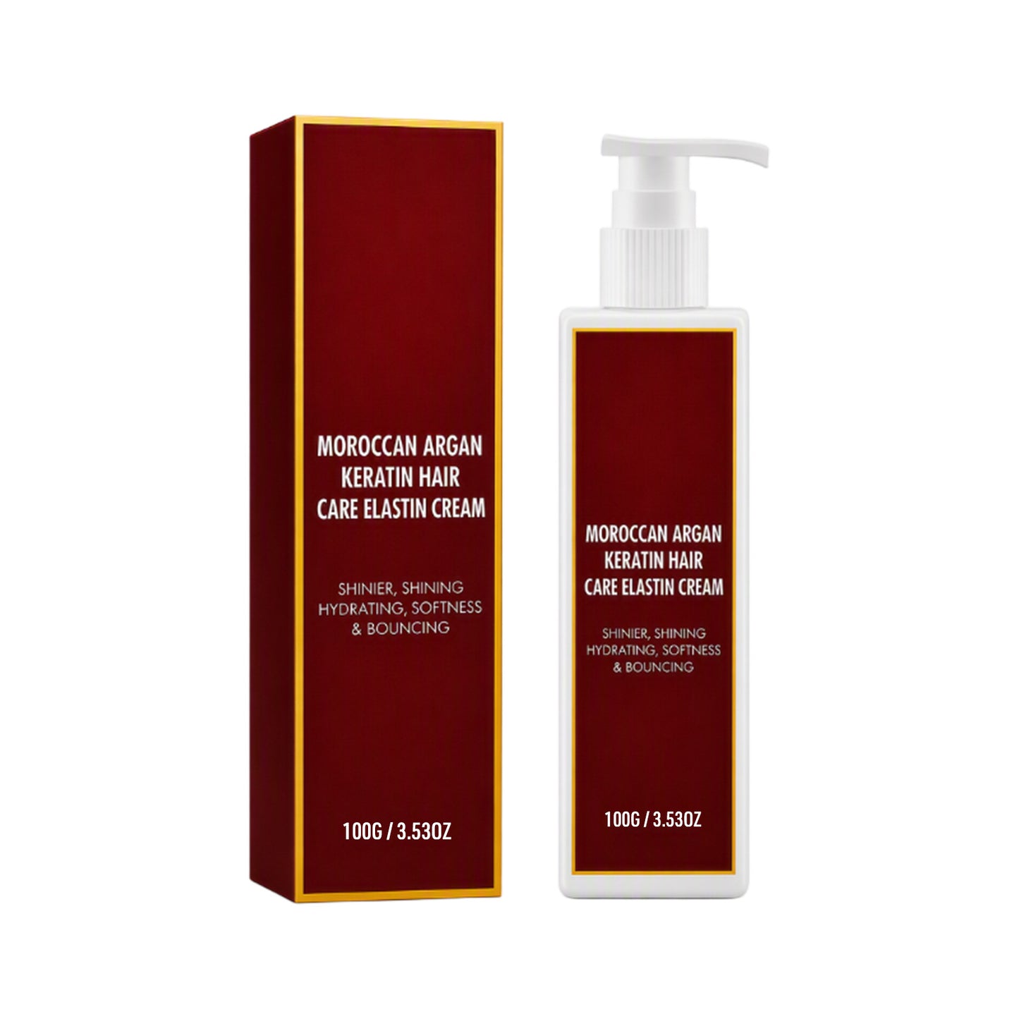Rich Hair Care Smoothing & Shine Styling Cream - 100g Natural Hair Product