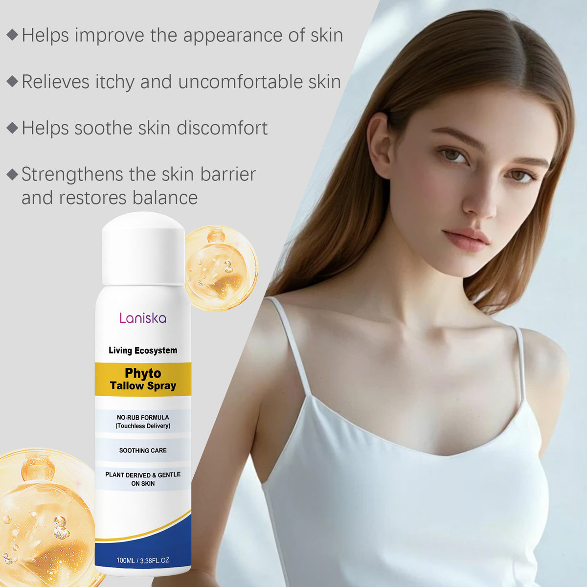 Moisturizing Body Care Spray 100ml - Plant Extract