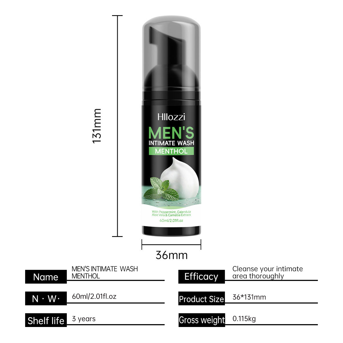 Deep-Cleansing Body Care Solution - 60 ml
