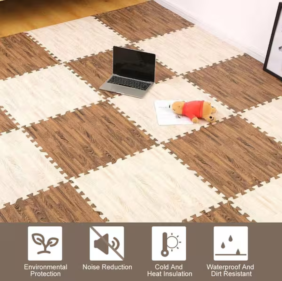 Puzzle Mat Set - 8 Pack for Home Office Storage