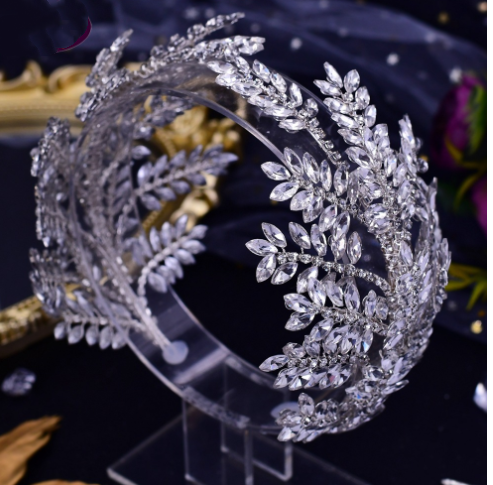 Crystal Beaded Bridal Headband