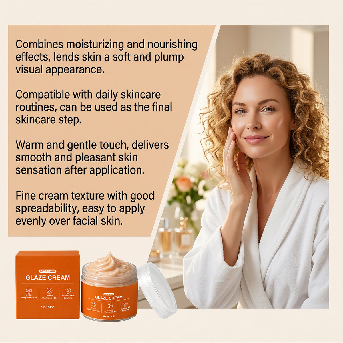 Moisturizing Face Cream With A Gentle Formula That Hydrates And