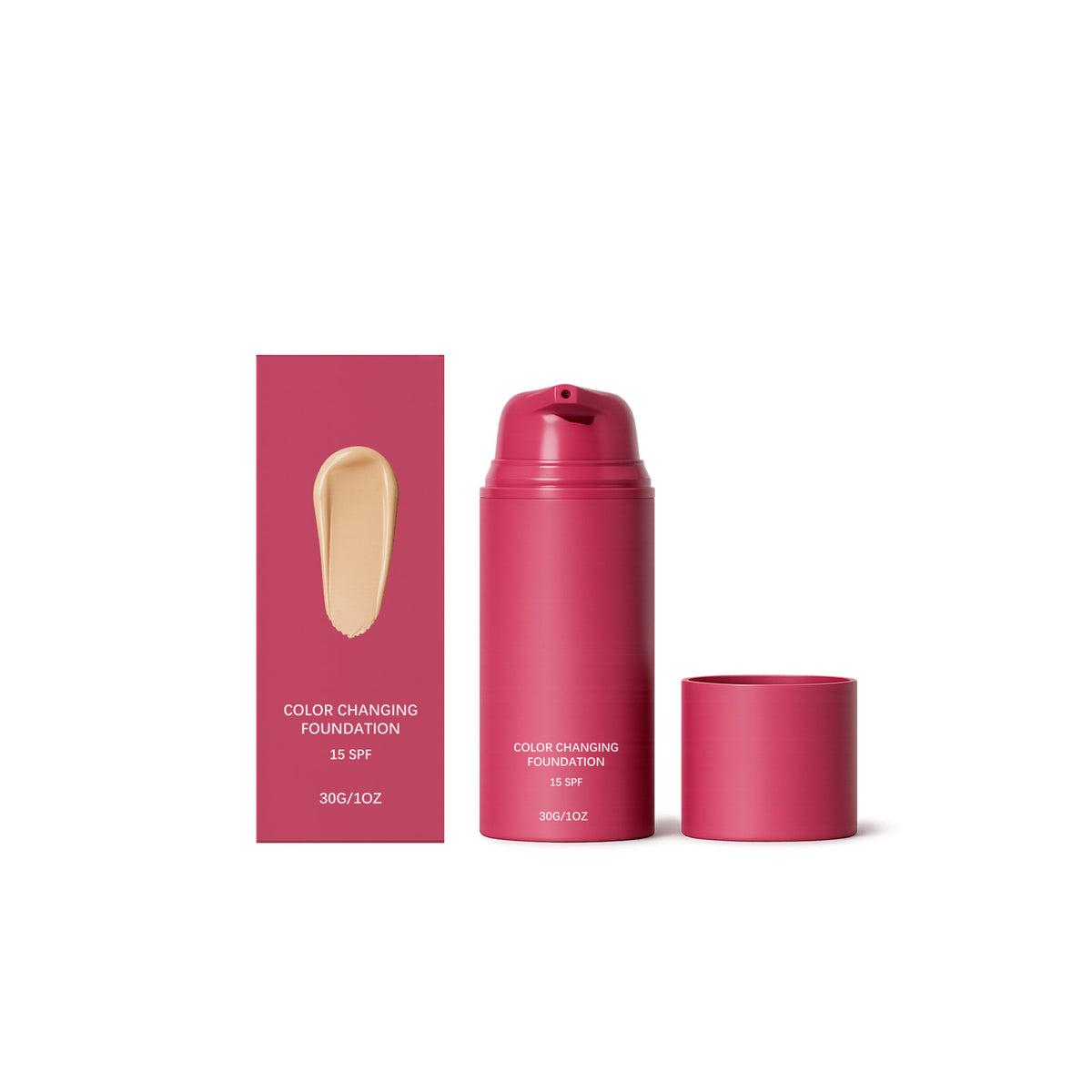 Thermo-responsive Color Adjusting Foundation Natural Shade