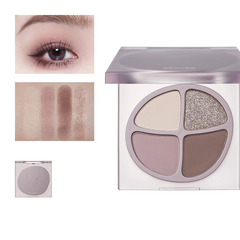 Personalized Eye Shadow Plate with Multiple Colors for Makeup Artistry