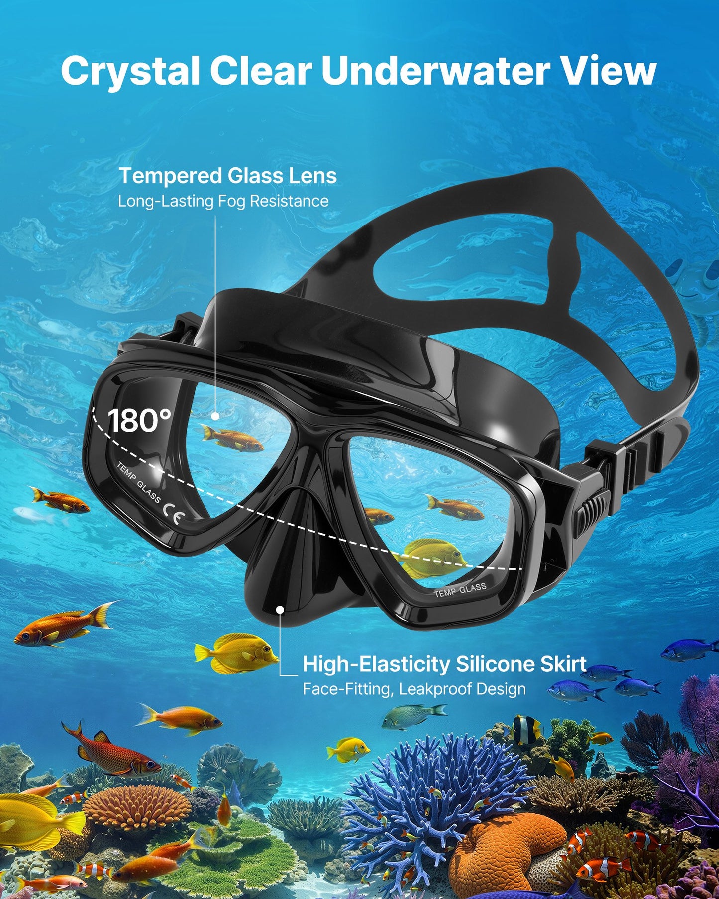 Mini 1L Diving Tank for Snorkeling & Emergency Use - Reusable Underwater Breathing Cylinder
